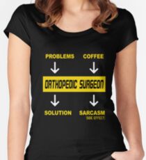 ORTHOPEDIC SURGEON LATEST DESIGN 2017 Women's Fitted Scoop T-Shirt