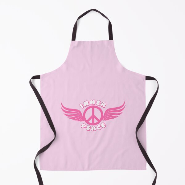 Item preview, Inner Peace Angel Wings Peace Symbol Pink designed and sold by everything4eva.