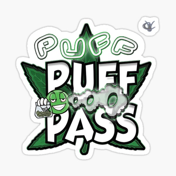 Puff Puff Pass (Green) | Postcard