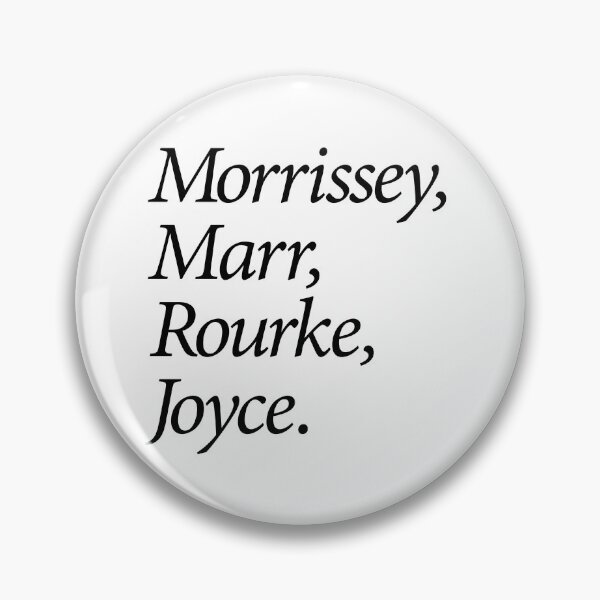 Item preview, Morrissey, Marr, Rourke, Joyce designed and sold by conform.