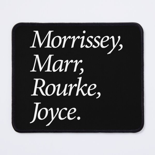 Item preview, Morrissey, Marr, Rourke, Joyce (white) designed and sold by conform.