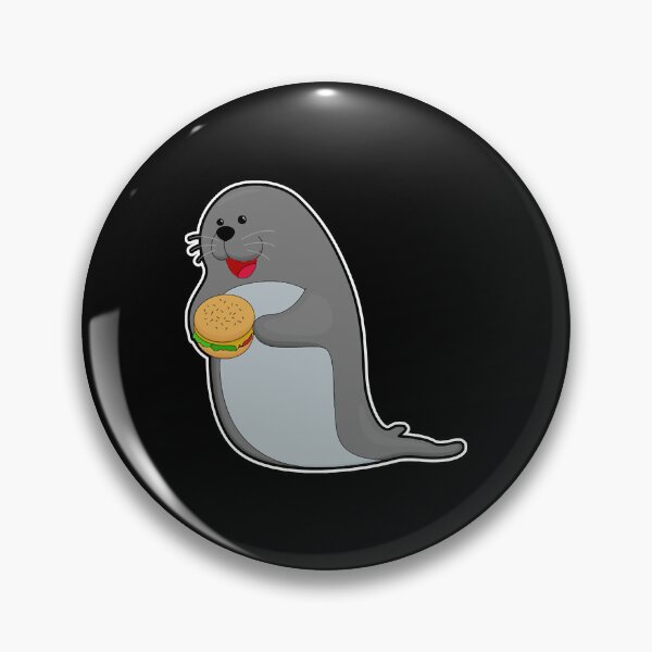 Item preview, Seal at Eating with Burger  designed and sold by MicheleJo16341.