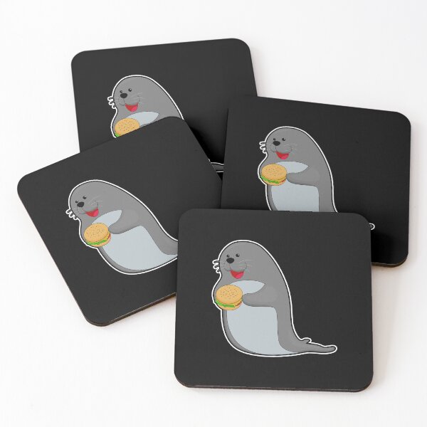Item preview, Seal at Eating with Burger  designed and sold by MicheleJo16341.