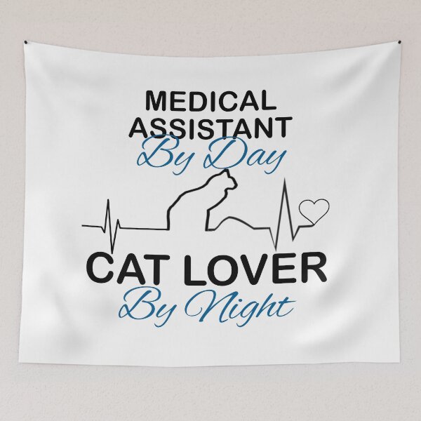 Item preview, MEDICAL ASSISTANT - CAT LOVER designed and sold by CalliopeSt.