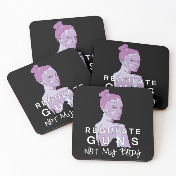 Item preview, Regulate Guns NOT My Body | Pro Choice designed and sold by HappyHowler.