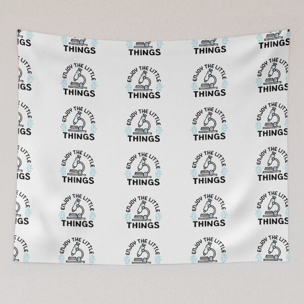 Item preview, Microbiologists enjoy the little things| funny microbiology  designed and sold by Happiness-pills.