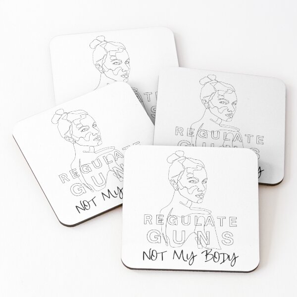 Item preview, Regulate Guns NOT My Body | Pro Choice designed and sold by HappyHowler.