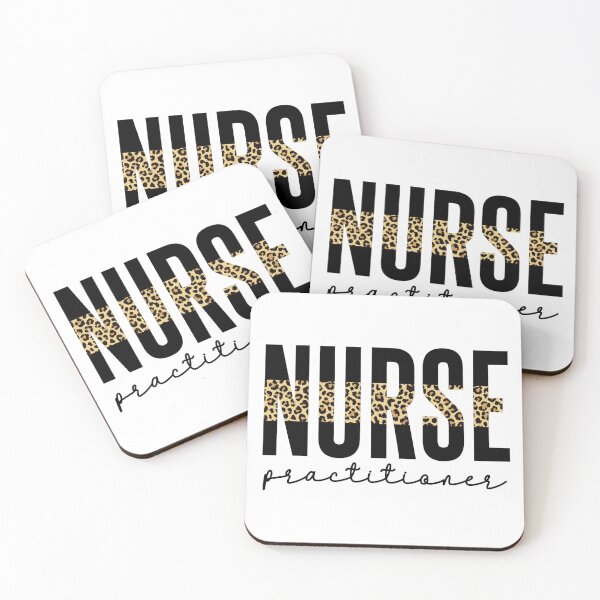 Item preview, Nurse practitioner Cheetah Leopard Print Typography | Nursing school graduation gift | Gifts for Nurse practitioners designed and sold by Violet Treasures.