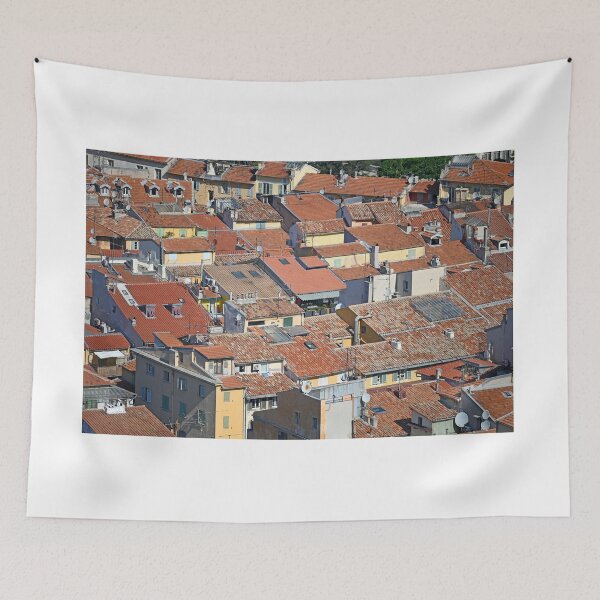 Item preview, old buildings roofs  in Nice France designed and sold by goceris.