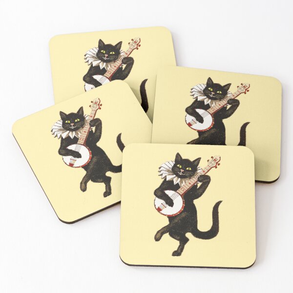 Item preview, French cat with guitar designed and sold by Humor Nation.
