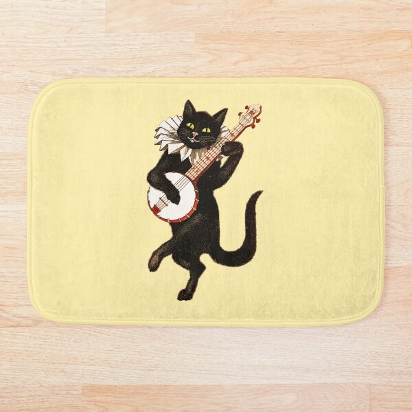 Item preview, French cat with guitar designed and sold by Humor Nation.
