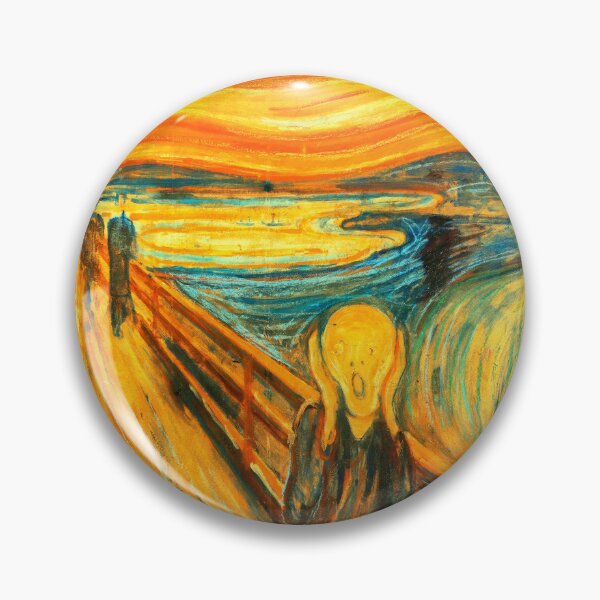 Item preview, Despair, Scream and Anxiety by Edvard Munch - collage  designed and sold by NickoPrints.