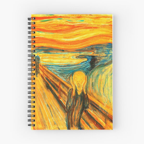 Item preview, Despair, Scream and Anxiety by Edvard Munch - collage  designed and sold by NickoPrints.