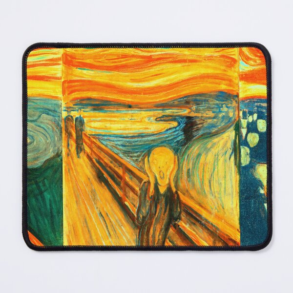 Item preview, Despair, Scream and Anxiety by Edvard Munch - collage designed and sold by NickoPrints.
