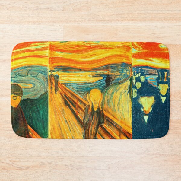 Item preview, Despair, Scream and Anxiety by Edvard Munch - collage  designed and sold by NickoPrints.