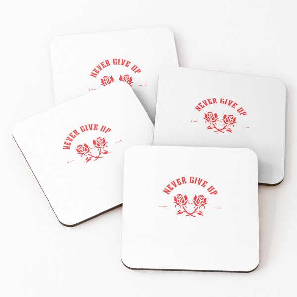 Item preview, Never give up designed and sold by NewPages.