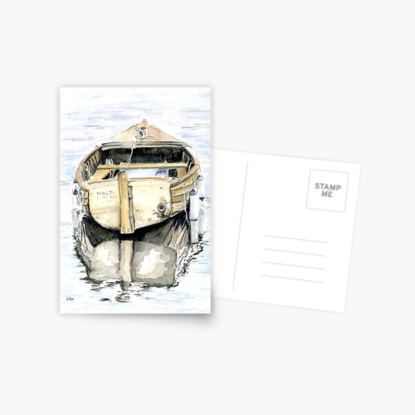Item preview, Wagtail - Little boat of Lyme designed and sold by Ally Tate.