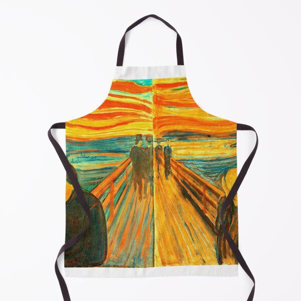 Item preview, Despair and Scream by Edvard Munch - collage designed and sold by NickoPrints.