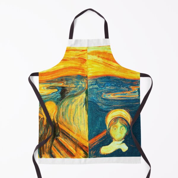 Item preview, Scream and Anxiety by Edvard Munch - collage designed and sold by NickoPrints.