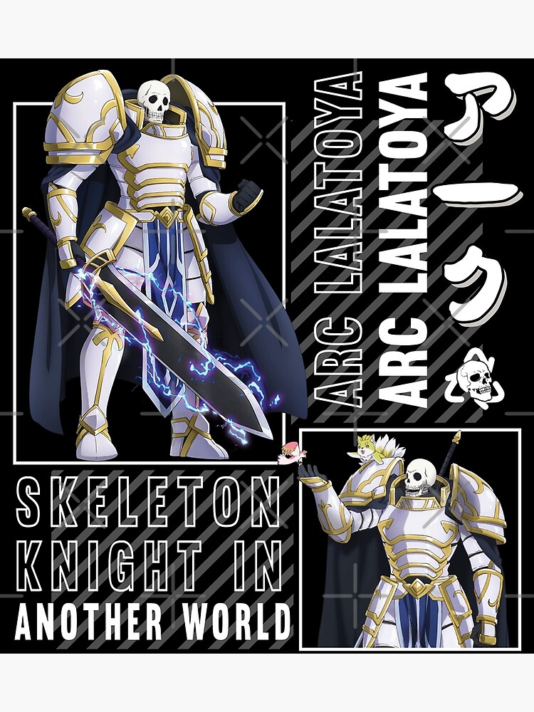 Ariane アリアン, Skeleton Knight In Another World Poster for Sale by B-love