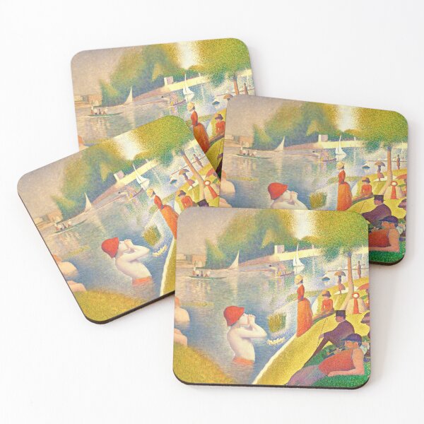 Item preview, A Sunday Afternoon on the Island of La Grande Jatte and Bathers at Asnieres - digital recreation designed and sold by NickoPrints.