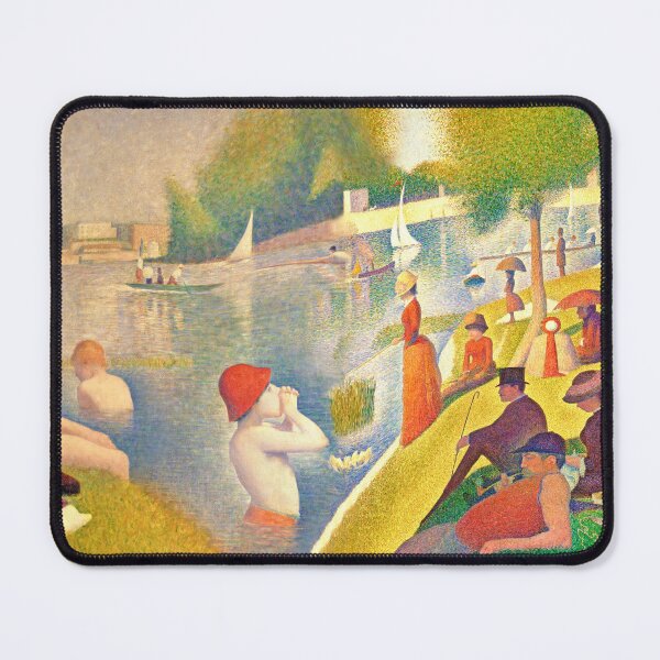 Item preview, A Sunday Afternoon on the Island of La Grande Jatte and Bathers at Asnieres - digital recreation designed and sold by NickoPrints.