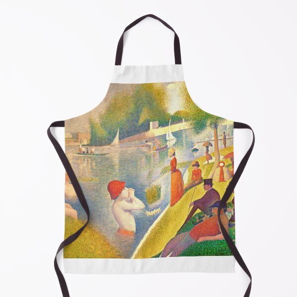 Item preview, A Sunday Afternoon on the Island of La Grande Jatte and Bathers at Asnieres - digital recreation designed and sold by NickoPrints.
