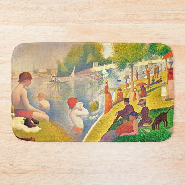 Item preview, A Sunday Afternoon on the Island of La Grande Jatte and Bathers at Asnieres - digital recreation designed and sold by NickoPrints.