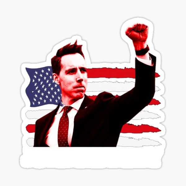 “Josh Hawley a Josh Hawley a Josh Hawley” Sticker for Sale by Aurms