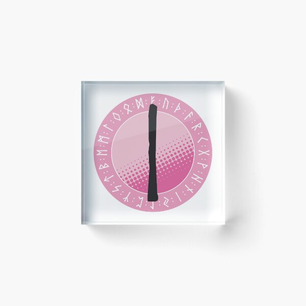 Item preview, Isa (Ice) - Viking Runes and Runic Symbols designed and sold by iscaStudioArt.
