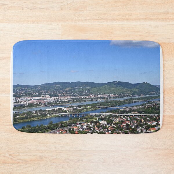 Item preview, bridges over the Danube Vienna cityscape designed and sold by goceris.