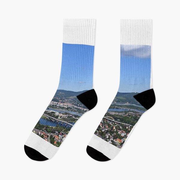 Item preview, bridges over the Danube Vienna cityscape designed and sold by goceris.