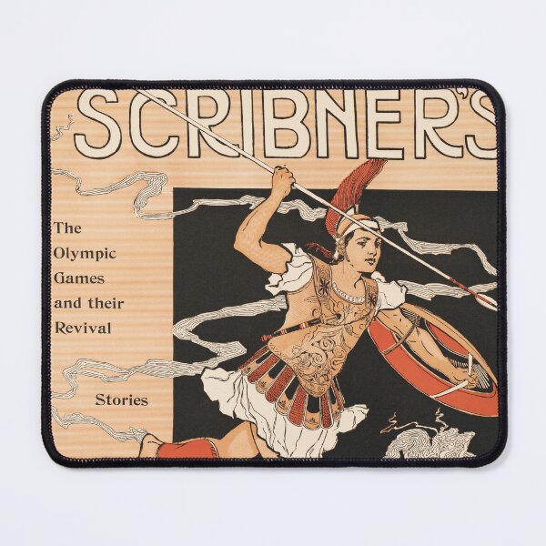 Item preview, SCRIBNER'S APRIL 1896 Old Magazine Advertisement Poster by Mayer Henry  designed and sold by retroposters.