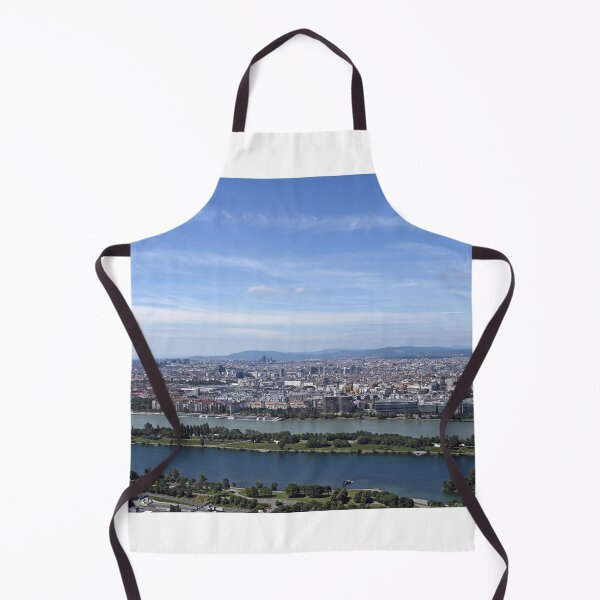 Item preview, Danube river and Vienna cityscape designed and sold by goceris.