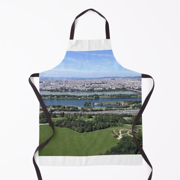 Item preview, Donau park and Vienna cityscape view from the Danube tower designed and sold by goceris.