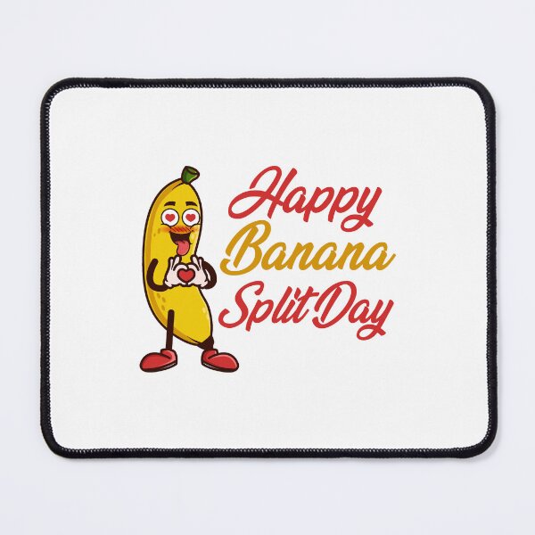 Item preview, Happy Banana Split Day / National Banana Split Day designed and sold by lunacarter.