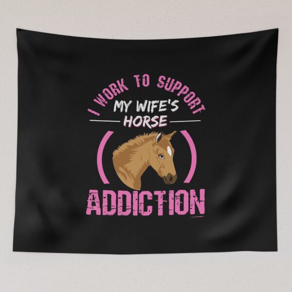 Item preview, Horse Addiction Funny5 designed and sold by PinkerBee.