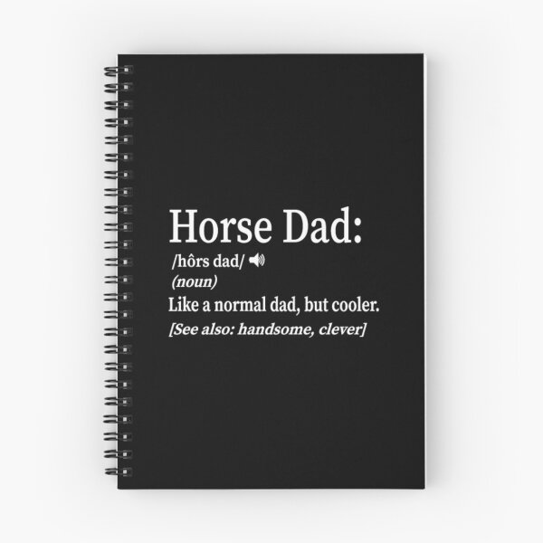 Item preview, Horse Dad designed and sold by PinkerBee.