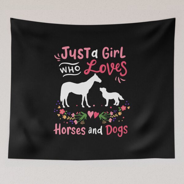 Item preview, Horse Dog Horse Lover Dog Lover designed and sold by PinkerBee.