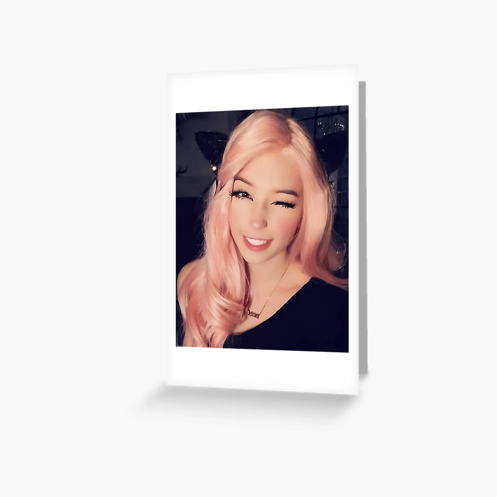 Belle Delphine. Greeting Card for Sale by joe2