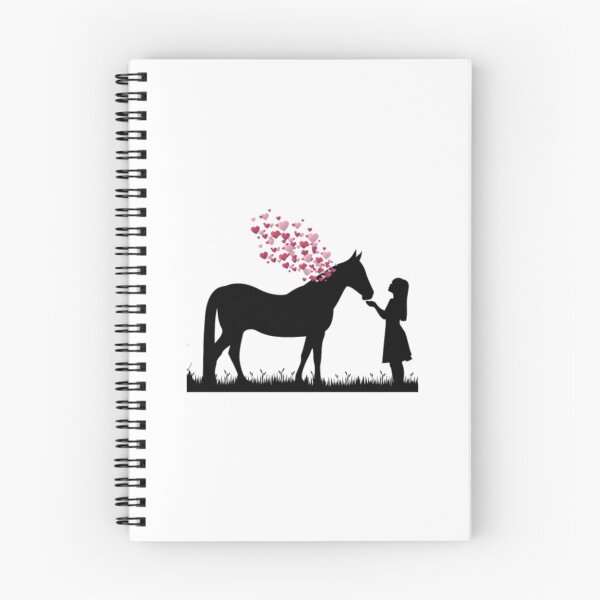 Item preview, Horse with heart and girl Horse love shirt gift designed and sold by PinkerBee.