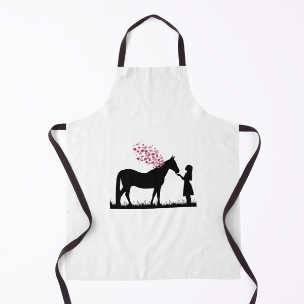 Item preview, Horse with heart and girl Horse love shirt gift designed and sold by PinkerBee.