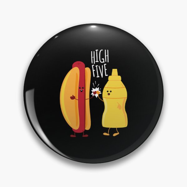 Artikelvorschau, HOT-DOG-SENF HOCH FÜNF entworfen und verkauft von PinkerBee.