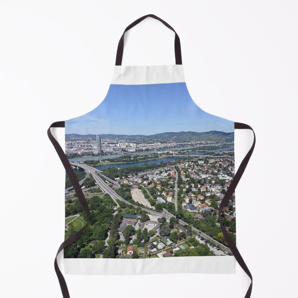 Item preview, Vienna cityscape view from the Danube tower designed and sold by goceris.