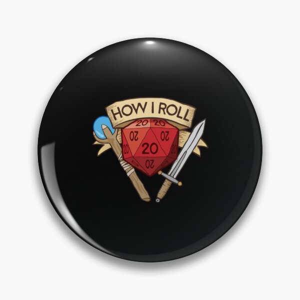 Item preview, How I Roll DD DND designed and sold by PinkerBee.