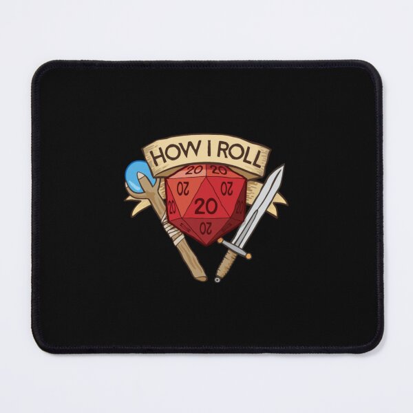 Item preview, How I Roll DD DND designed and sold by PinkerBee.