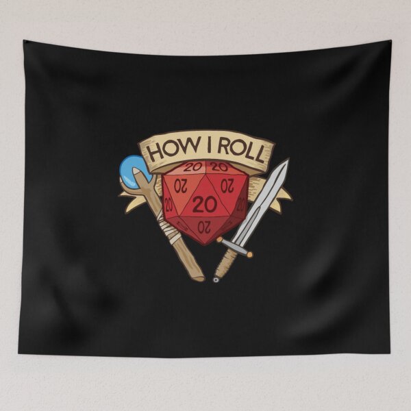 Item preview, How I Roll DD DND designed and sold by PinkerBee.