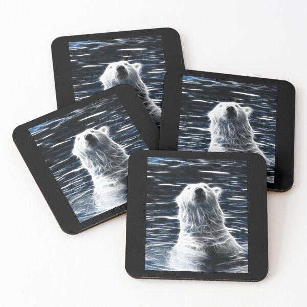 Item preview, Polar Bear Glowing Graphic designed and sold by Welve36tea.
