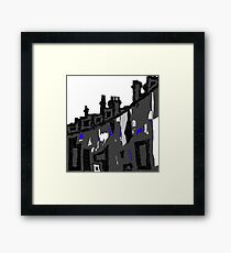 Suburbia by Tuticki Framed Print