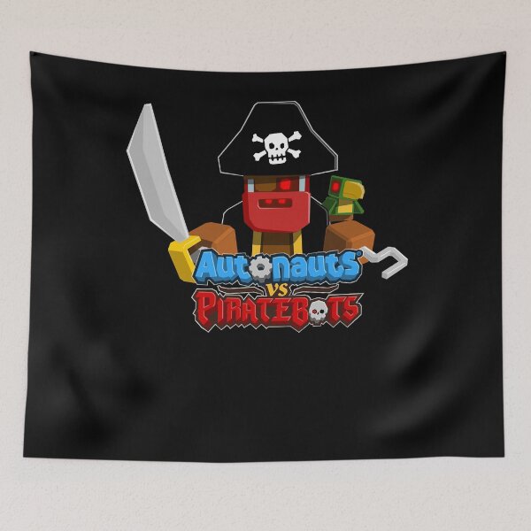 Item preview, Autonauts vs Piratebots The Dread Pirate Robot Classic T-Shirt designed and sold by ErrolleneFowlk.